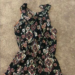 Size medium floral romper